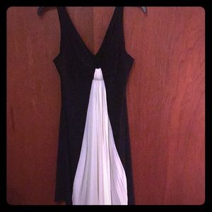 As U Wish Black & White Evening Dress! Size M